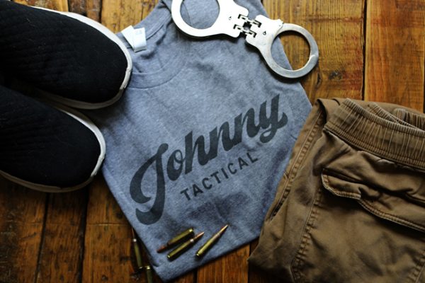 Johnny Tactical Logo T-Shirt - Image 2