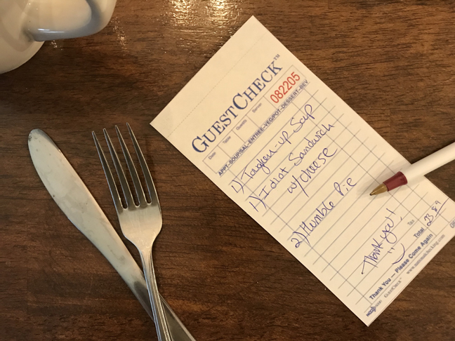 Check, Please!  Court Recess, Restaurants, And Alligator Arms