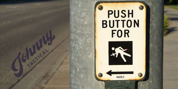 Pet Peeve Volume 2: Crosswalk Signals And The Art Of Falling On Swords